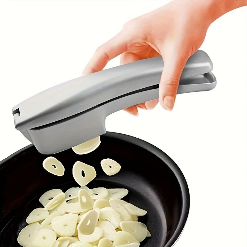 Garlic slice and garlic paste two-in-one garlic press multifunctional