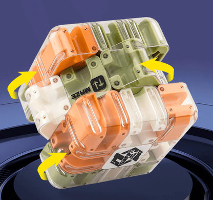 🎁🎄Early Christmas Sale 50% OFF🧩Large Labyrinth 3D Puzzle Maze Cube - Engaging Brain Teaser Toy