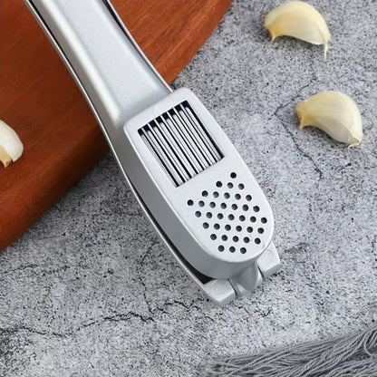 Garlic slice and garlic paste two-in-one garlic press multifunctional