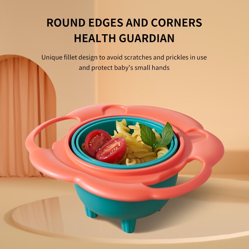 Baby Food Accessories Spinning Bowl