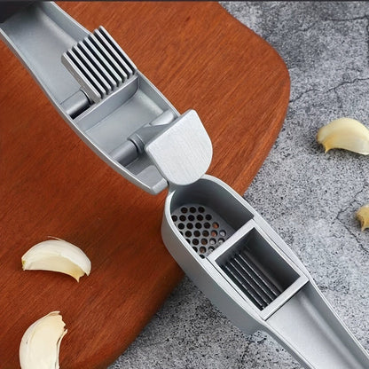 Garlic slice and garlic paste two-in-one garlic press multifunctional