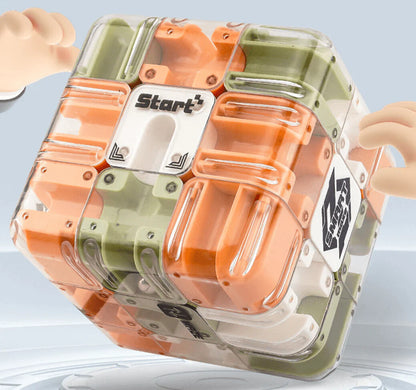 🎁🎄Early Christmas Sale 50% OFF🧩Large Labyrinth 3D Puzzle Maze Cube - Engaging Brain Teaser Toy