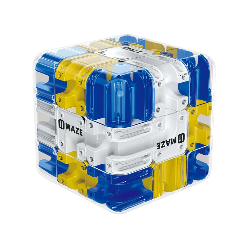 🎁🎄Early Christmas Sale 50% OFF🧩Large Labyrinth 3D Puzzle Maze Cube - Engaging Brain Teaser Toy