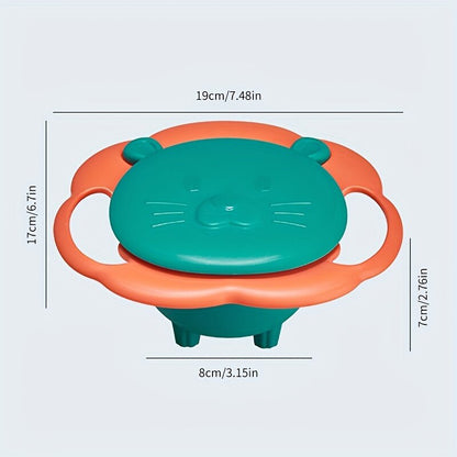 Baby Food Accessories Spinning Bowl