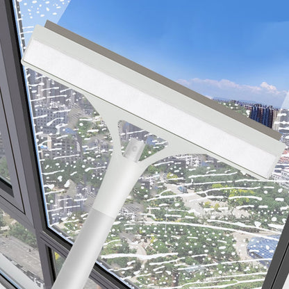 🎈Super value discount you deserve🎈Multifunctional window cleaning tool, 4-in-1 multi-purpose glass cleaning tool with built-in sprayer