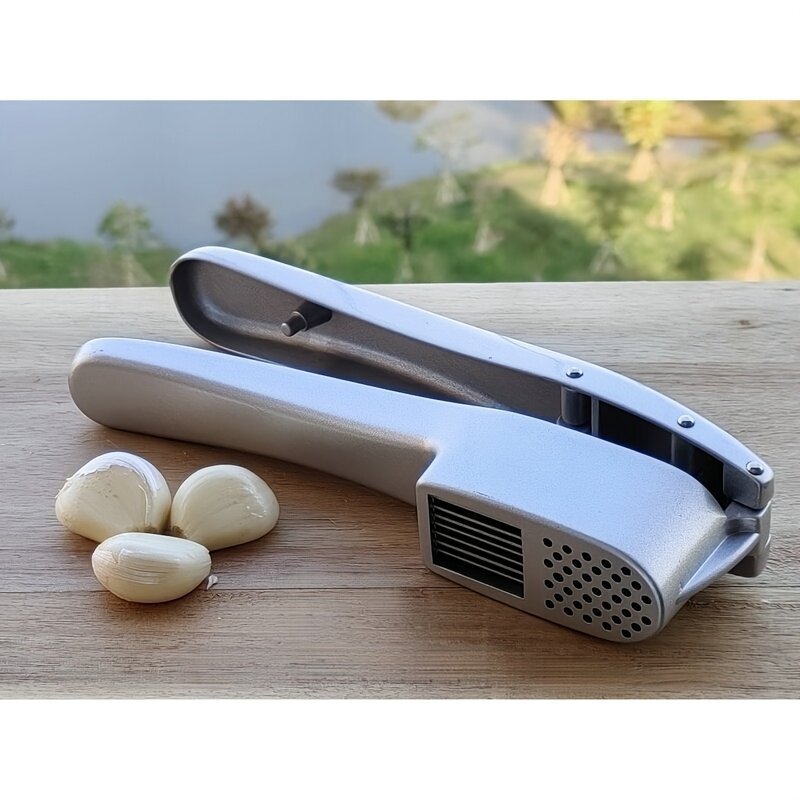 Garlic slice and garlic paste two-in-one garlic press multifunctional