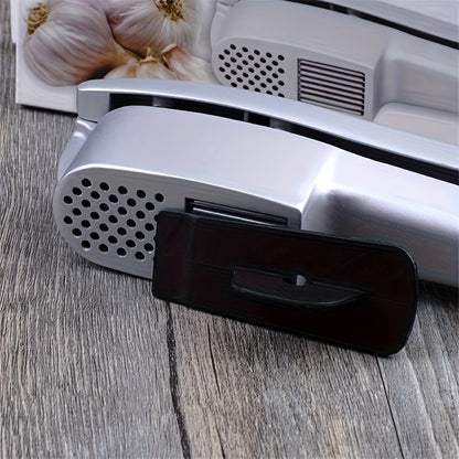 Garlic slice and garlic paste two-in-one garlic press multifunctional